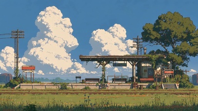治愈田野风景壁纸