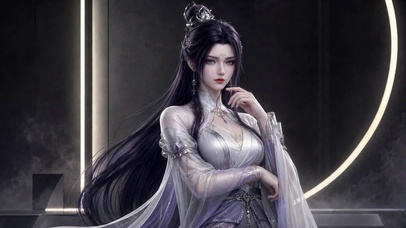 紫纱仙影：古风美少女动态壁纸