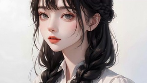 4K辫子姑娘