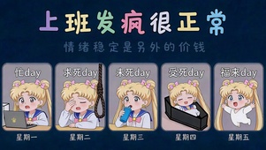 打工人一周心态