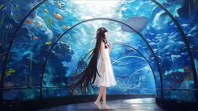 海洋馆的哥伦比娅