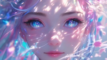 风把星光吹进眼里