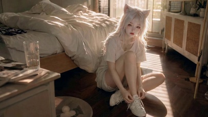 猫耳晨光少女