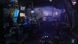 未来科幻房间