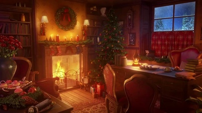 温馨的圣诞氛围