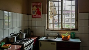 【雨景】俄式老厨房