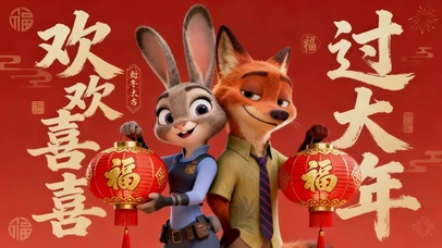 欢欢喜喜过大年