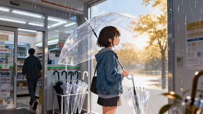 下雨天