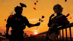 玫瑰的浪漫-威龙麦晓雯(黄昏)