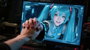 跨次元牵手
