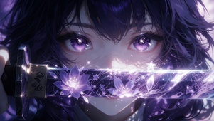 持剑少女