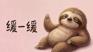 慵懒树懒缓一缓