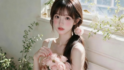 清纯可爱女孩