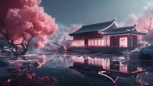 4k古风庭院
