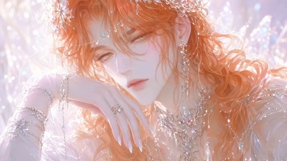 橙发花美男