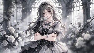 复古宫廷少女