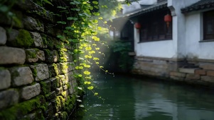 唯美的绿叶