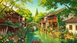 江南水巷