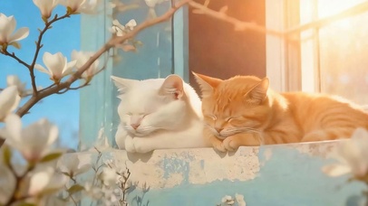 两只猫咪