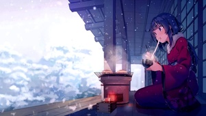 吃面少女