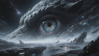 宇宙星域的巨龙之眼