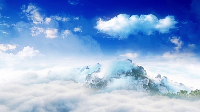 云山雾海美丽风景