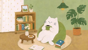 慵懒小闲猫 治愈