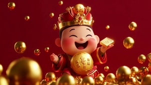 初五接财神