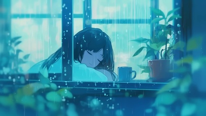 蓝调雨夜