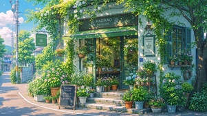 路边花店