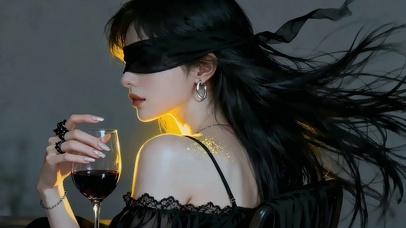 4K 酒韵里醉调少女