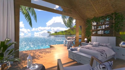 蓝天白云海景房