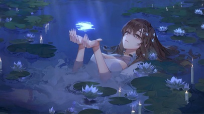 水中少女