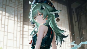 可爱古风女孩