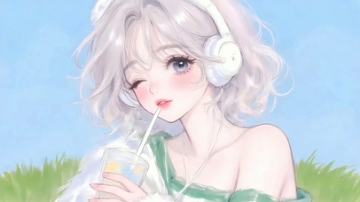 夏日清新女孩