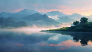 我见青山多妩媚
