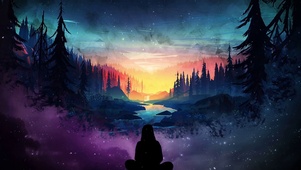 唯美治愈动漫风景