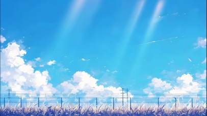 晴日蓝空