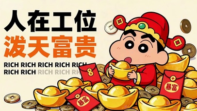 人在工位泼天富贵