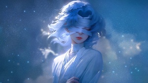 【唯美】蒙眼少女