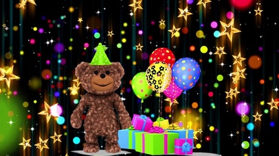 4K爱跳舞的泰迪熊~