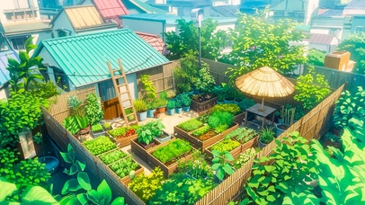治愈小屋庭院