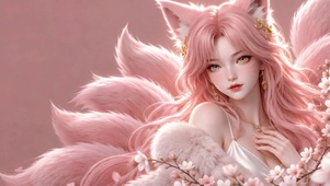 桃粉幻境·九尾倾城