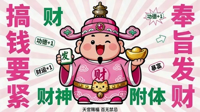 搞钱要紧 奉旨发财