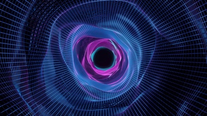 无限隧道-旋涡(双端)