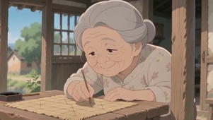 慈祥的外婆