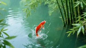 护眼竹林