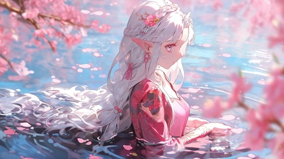 樱花浴