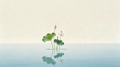 水中荷