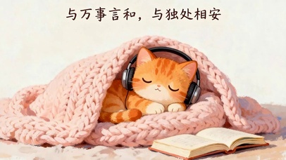 戴着耳机猫咪